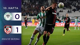 Arabam.Konyaspor (0-1) Gaziantep FK | 10. Hafta - 2022/23