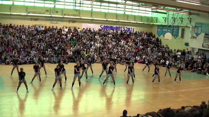 Yorktown Dance Team Pep Rally 2011