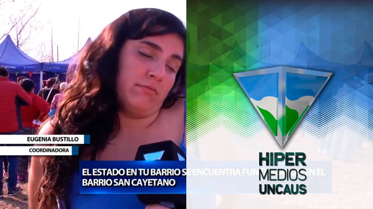  EUGENIA BUSTILLO EL ESTADO EN TU BARRIO SE ENCUENTRA FUNCIONANDO EN EL BARRIO SAN CAYETANO