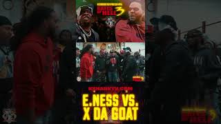 E. Ness Vs. X Da Goat | Full Battle Out Right Now | KsharkTV.com