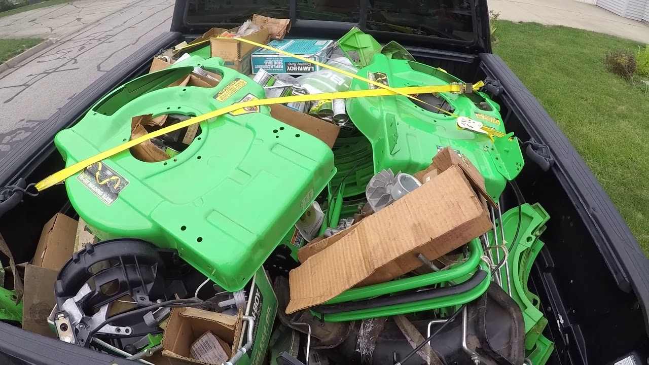 mowers grasshopper Lawn Boys at an auction! WHAT?!