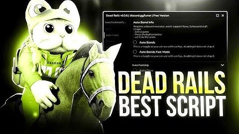 [BEST!] DEAD RAILS SCRIPT GUI 👑 | NO KEY, AUTO WIN, AUTOFARM | XENO / MOBILE SUPPORT | PASTEBIN FREE