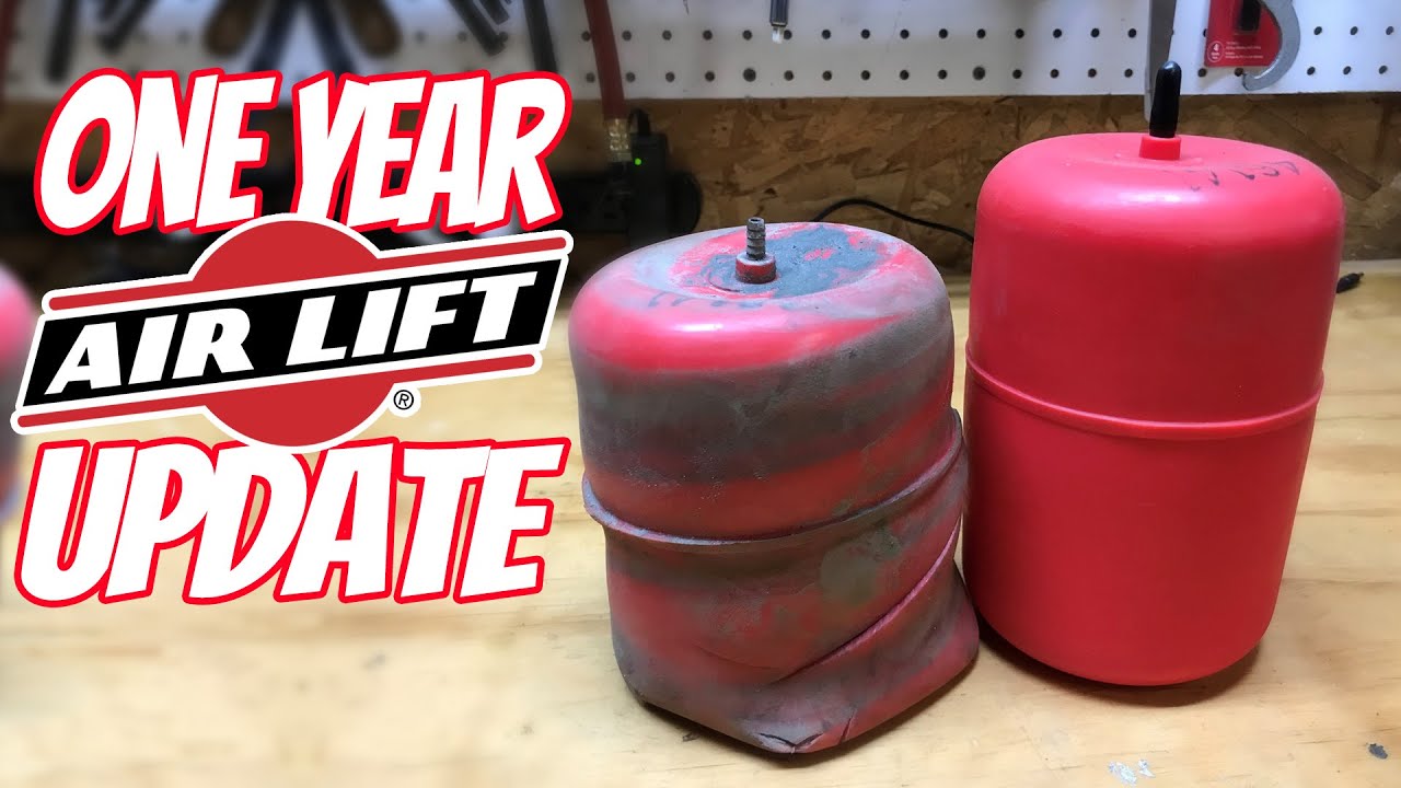 Air Lift Air Bags 1 Year Update 2015 Dodge Grand Caravan YouTube