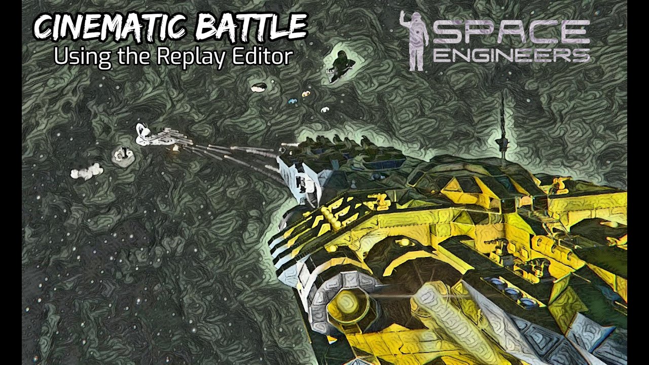 Space Engineers: Epic Battle with the Replay Editor - YouTube