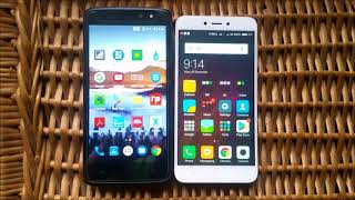 Redmi 4 vs Xolo era 2 size comparison