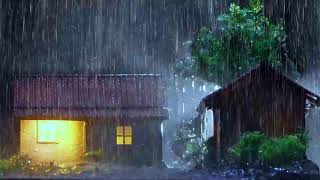 the sound of rain at night  / Heavy Rain for sleeping ,studying and relaxing