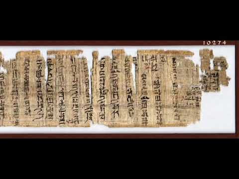 نص بردية القروي الفصيح خن أنوب النبيل رنزي العصر الاهناسي كيميت بردية الفلاح الفصيح 