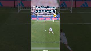 Paraguay knocks Germany out ⚽😭 | Sportschau #shorts