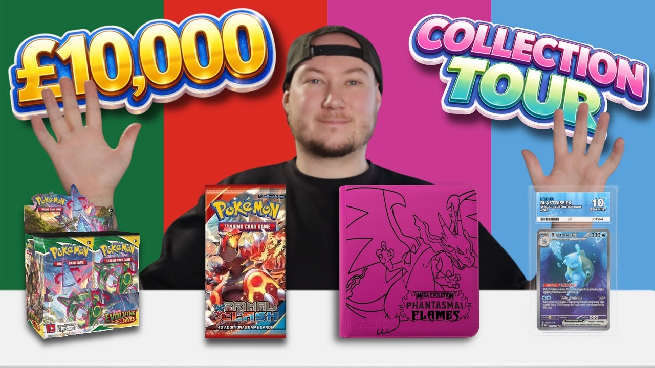 Inside My £10,000 Pokémon Card Collection