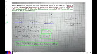 Physics 252 Week 5: Problem 1