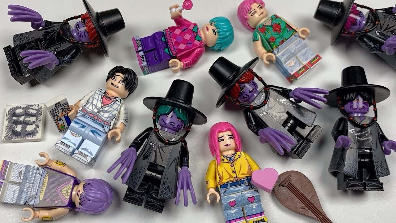LEGO K-Pop Demon Hunters WM6230 | Saja Boys | Unofficial Minifigures 