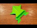 How To Make Origami Paper Jumping Frog | Easy Origami | Tutorial | C!rcu1t t.v