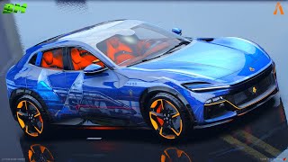 Ferrari Valorant Sova Edition Debadged Car