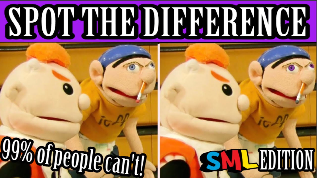 10 SML SPOT THE DIFFERENCE GAMES! 99% Impossible! | SML Quiz