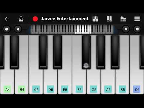 Bom Diggy Diggy Piano | Zack Knight | Jasmin Walia | Mobile Perfect Piano Tutorial