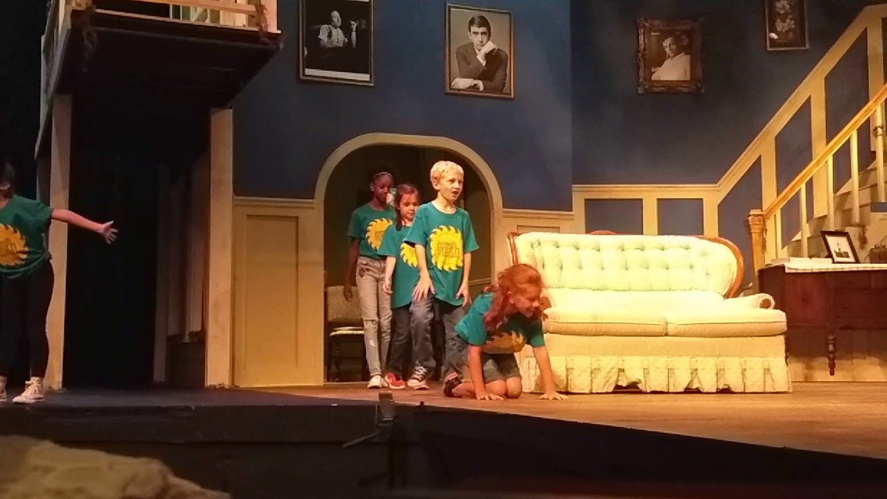Andrew's performance in theater - YouTube