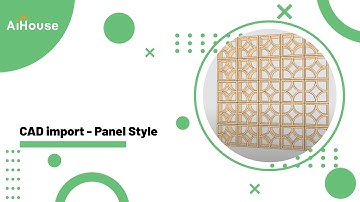 [Panel Point Editing] V5 plus - CAD import - panel style