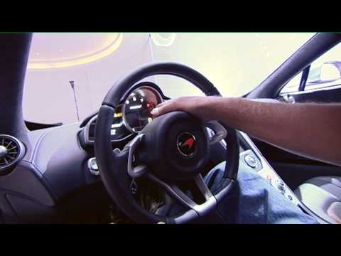 Jay Leno Gets Up-Close Look at New McLaren Supercar