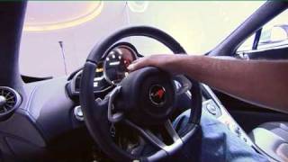 Jay Leno Gets Up-Close Look at New McLaren Supercar