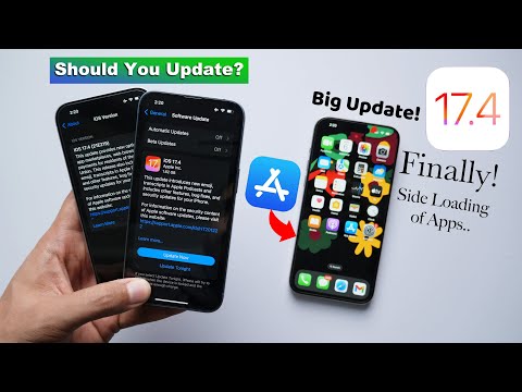iOS 17.4 Released 🔥 - Big Update! What's New? Features, Battery Life (HINDI)