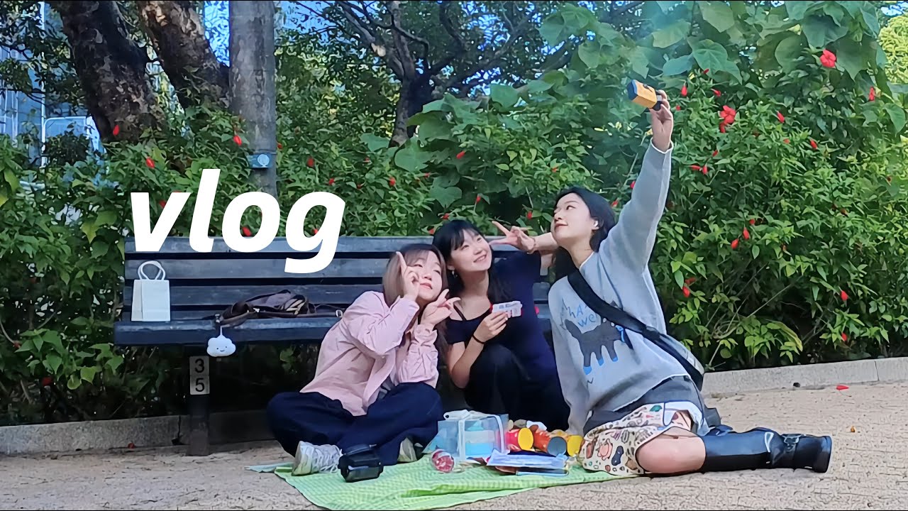 vlog🎄Christmas season in Hong Kong| picnic with friends| snow and beach in finals
