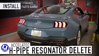 Get More Roar from your 2024 Mustang GT With An Accelatec H Pipe Resonator Delete!!