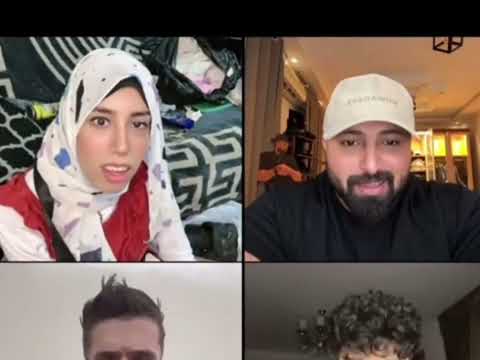 خناقة عمر فرج مع علياء وكريم الدامي علياء قمرون تيك توك ترند 