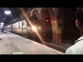 Arrival of 12296 Sanghamitra SF Express (DNR - SMVB) at Mirzapur Railway 10 minutes delayed