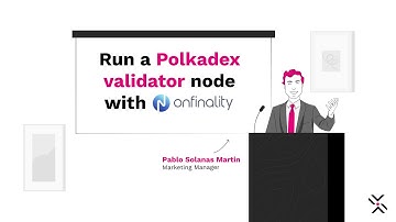Run a Polkadex validator node with OnFinality