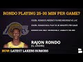 Lakers Rumors: Anthony Davis Free Agency, Rajon Rondo’s Role, LeBron James & Signing J.R. Smith