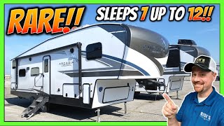 Cool & Super Uncommon Rear Design!! 2024 Arcadia 27SBH Fifth Wheel by Keystone RV