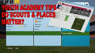 FIFA 16 Career mode youth tips #1 Do scouts & places matter?