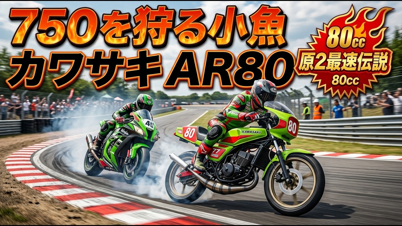 The Legend of the Kawasaki AR80: The Fangs of a Masculine Brand in