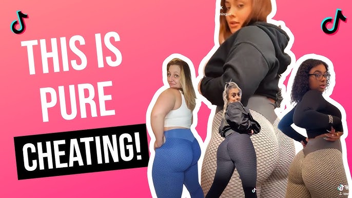 Girls Are Trying The Famous  TikTok Leggings Part 1