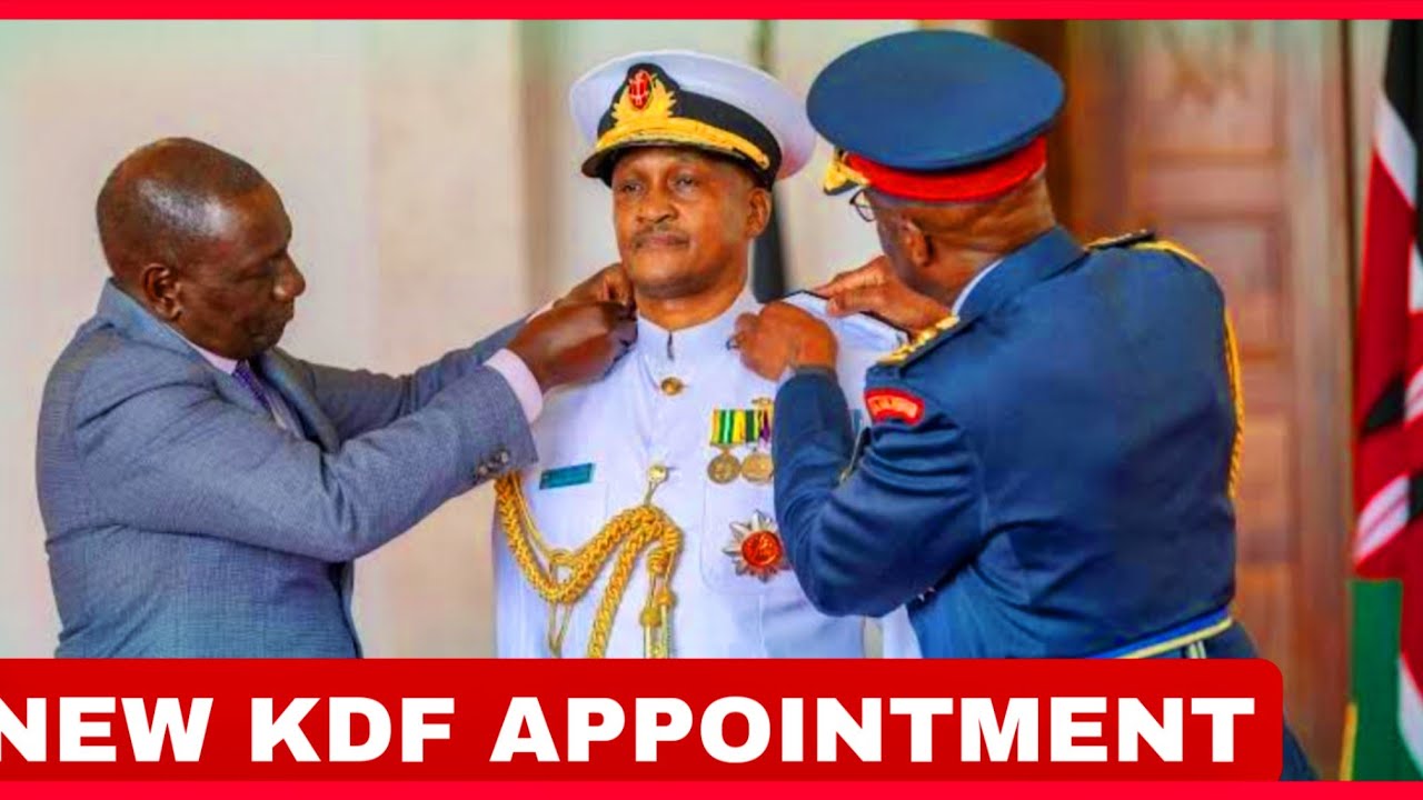 SEE THIS NEW KDF CHANGES AS THEIR HEAD RESIGNS FROM OFFICE