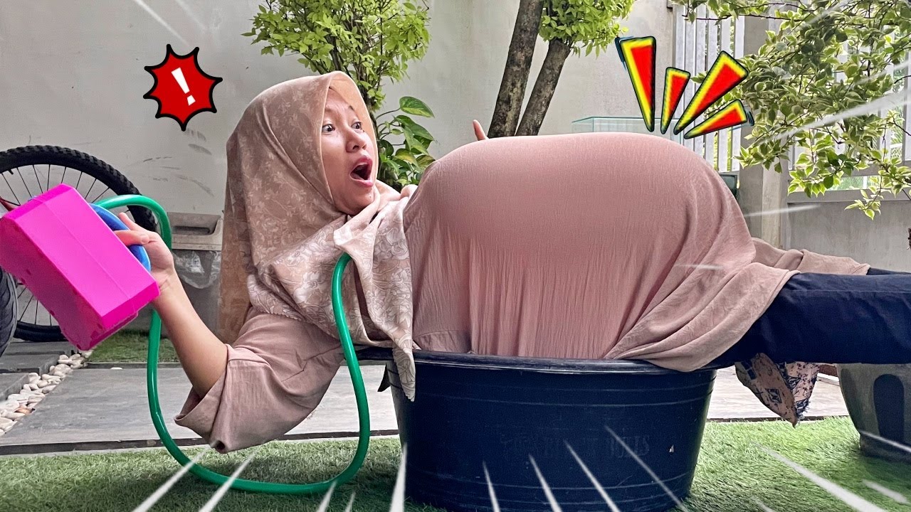 GAWAT ⁉️ ADA POMPA MAIN TIUP BALON TIBA2 BUNCIT HAMIL DALAM EMBER || DRAMA IBU HAMIL✨