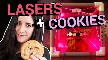 Raspberry Pi laser-guarded cookies feat. Estefannie Explains It All | Raspberry Pi Projects