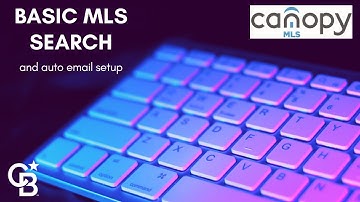 A Very Basic Search on Canopy MLS