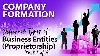 Different Types of Business Entities (Proprietorship) - Startup Guide By Nayan Bheda