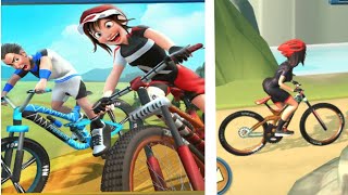 offroad bmx racing stunt | bike stunts tricks master | two game | game gameplay screenshot 4