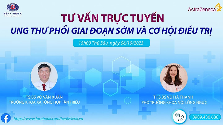 Hướng dẫn bộ y tế ung thư phổi