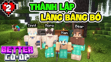 Minecraft BETTER CO-OP Tập 2 - Chinh Phục Thành Phố Cổ Và Thành Lập Làng Băng Bó