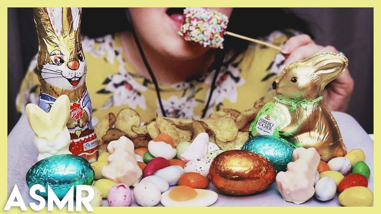 ASMR Påskgodis | Tingly eating sounds | GLAD PÅSK ♥