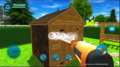 Power Washing Clean Simulator - Android Gameplay Part - 1