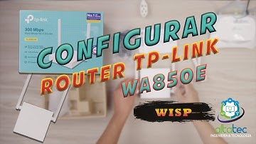 Como CONFIGURAR Router Tp-Link WR844N en Modo WISP (Paso a Paso)