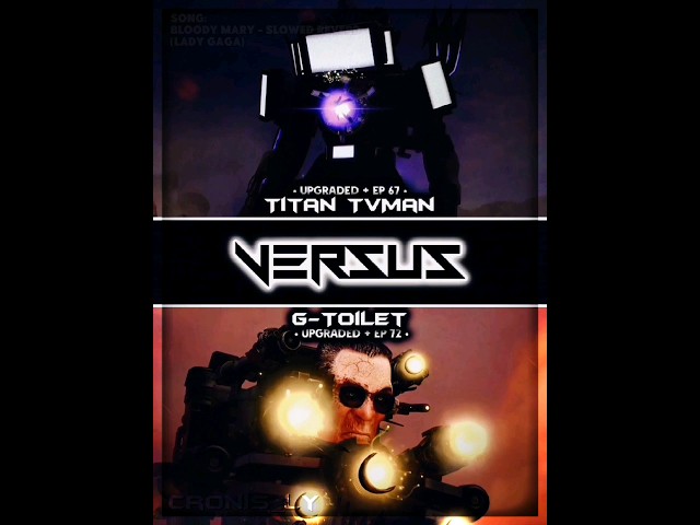 Upgraded Titan TV Man Vs G-Toilet 4.0 | End of debate 4 class=