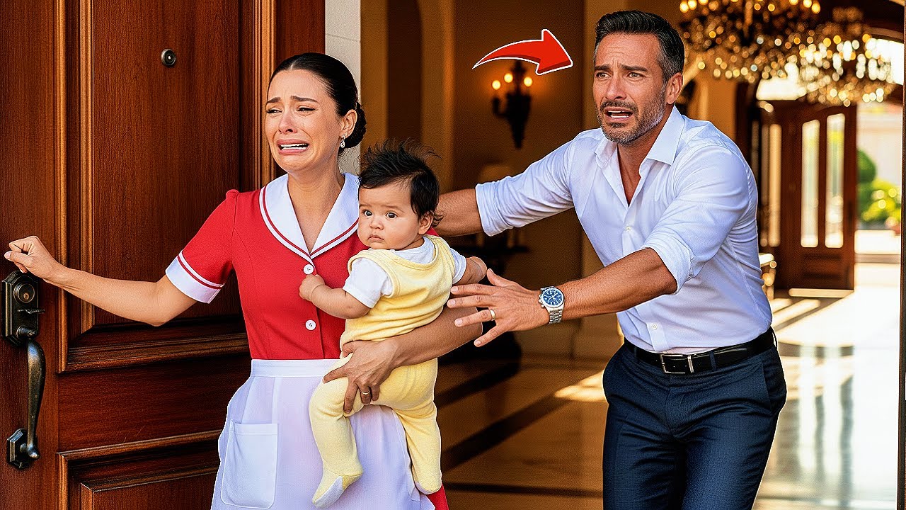 MILLONARIO DESCUBRE QUE SU CRIADA DARÁ A SU BEBÉ EN ADOPCIÓN… LO QUE HACE TE EMOCIONA