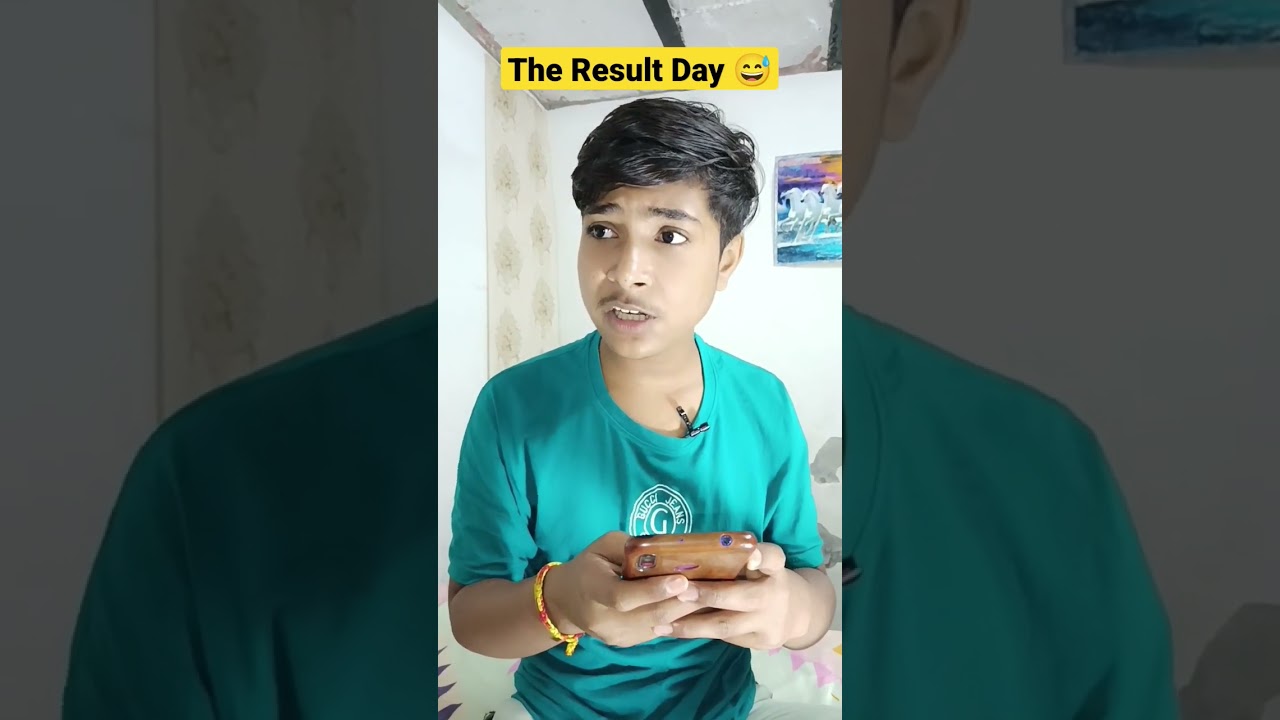 the result day 😁 