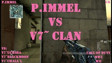 P.Immel vs V7~ CLAN - [CoD MW3 Wii] WiiMote GP (UK) #1