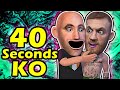 Conor McGregor VS Donald Cerrone 40 seconds KO